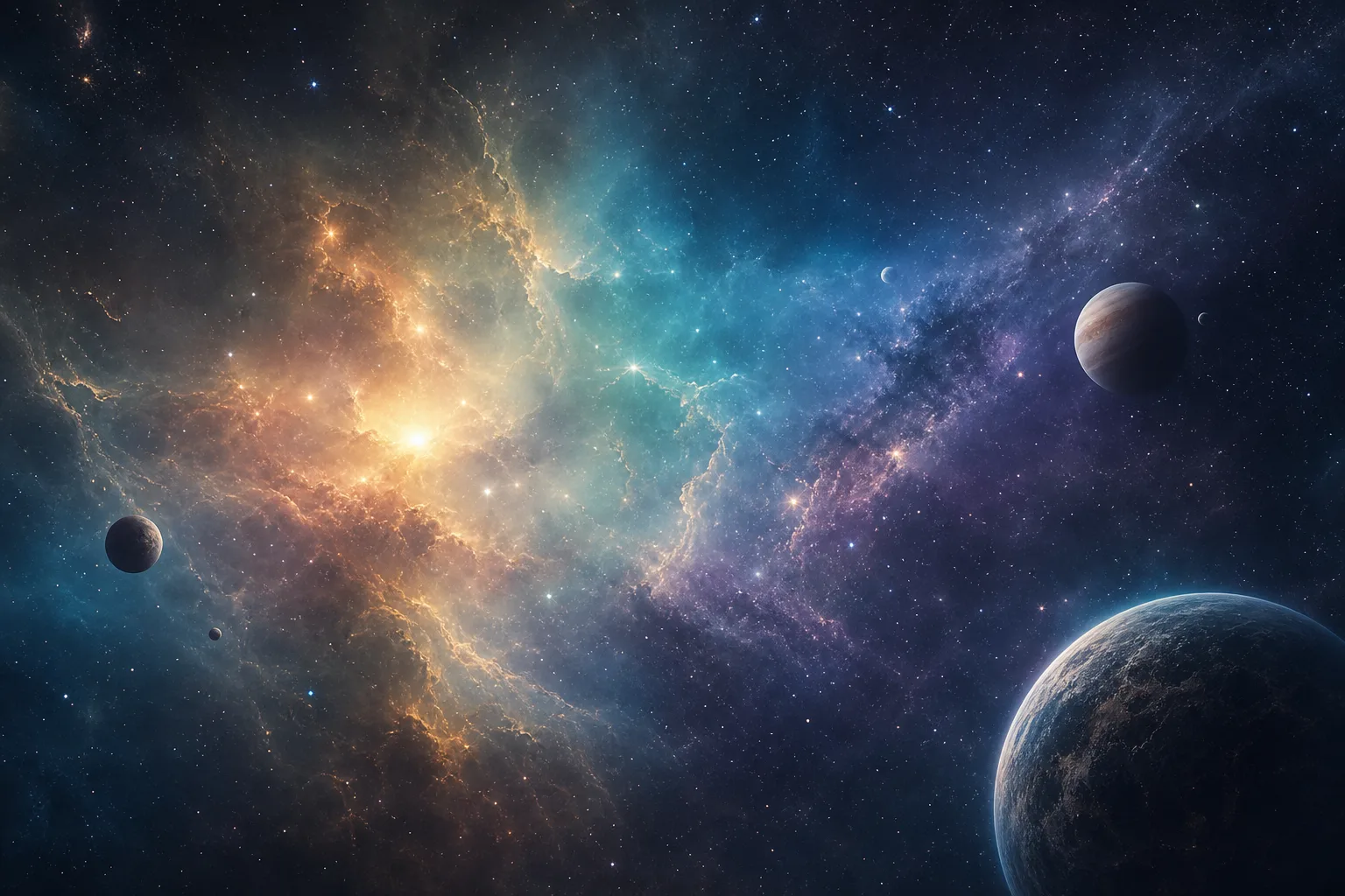 Galaxy poster artwork preview for multi-page block poster printing