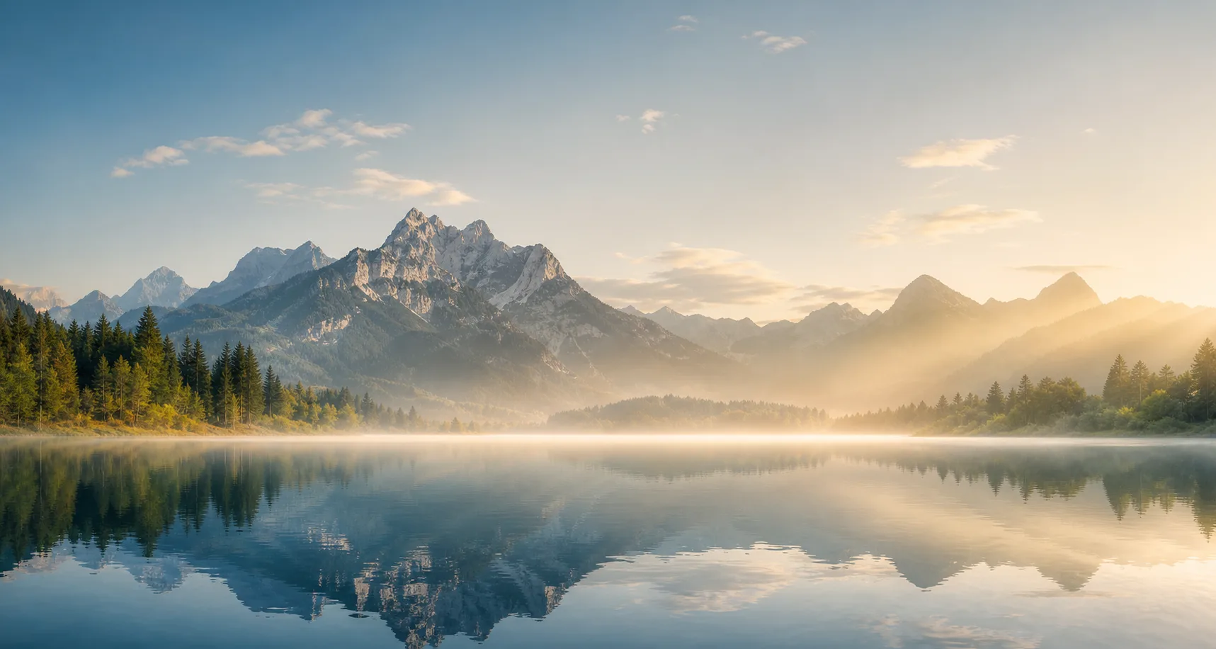 Wide mountain landscape poster preview split into printable pages